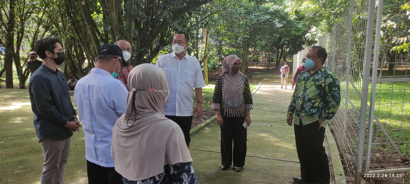 Pelepasan Rusa di Taman Konservasi IPB University