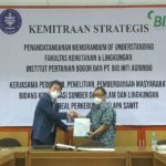 Kemitraan Strategis antara Fakultas Kehutanan dan Lingkungan dan PT. Bio Inti Agrindo