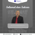 Selamat & Sukses atas diraihnya Guru Besar      Prof. Dr. Ir. Basuki Wasis, M.Si.