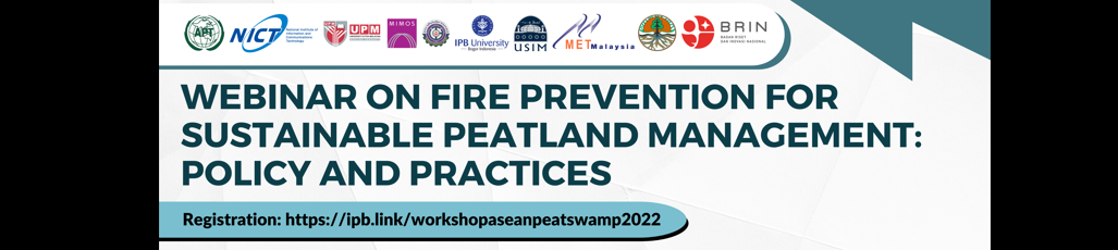 Webinar on Fire Prevention for Sustainable Peatland Management: Policy and Practices