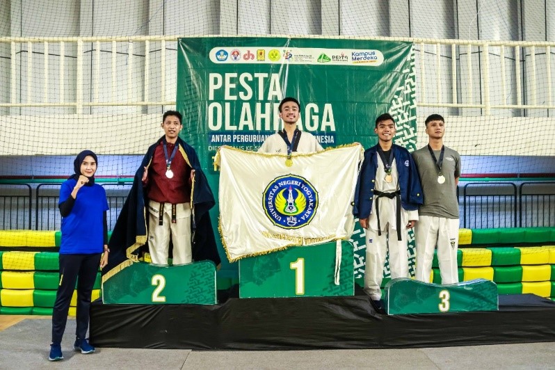 Wakili IPB, Mahasiswa Fahutan Juara III pada Cabang Olahraga Taekwondo di Pesta Olahraga Antar Mahasiswa Indonesia