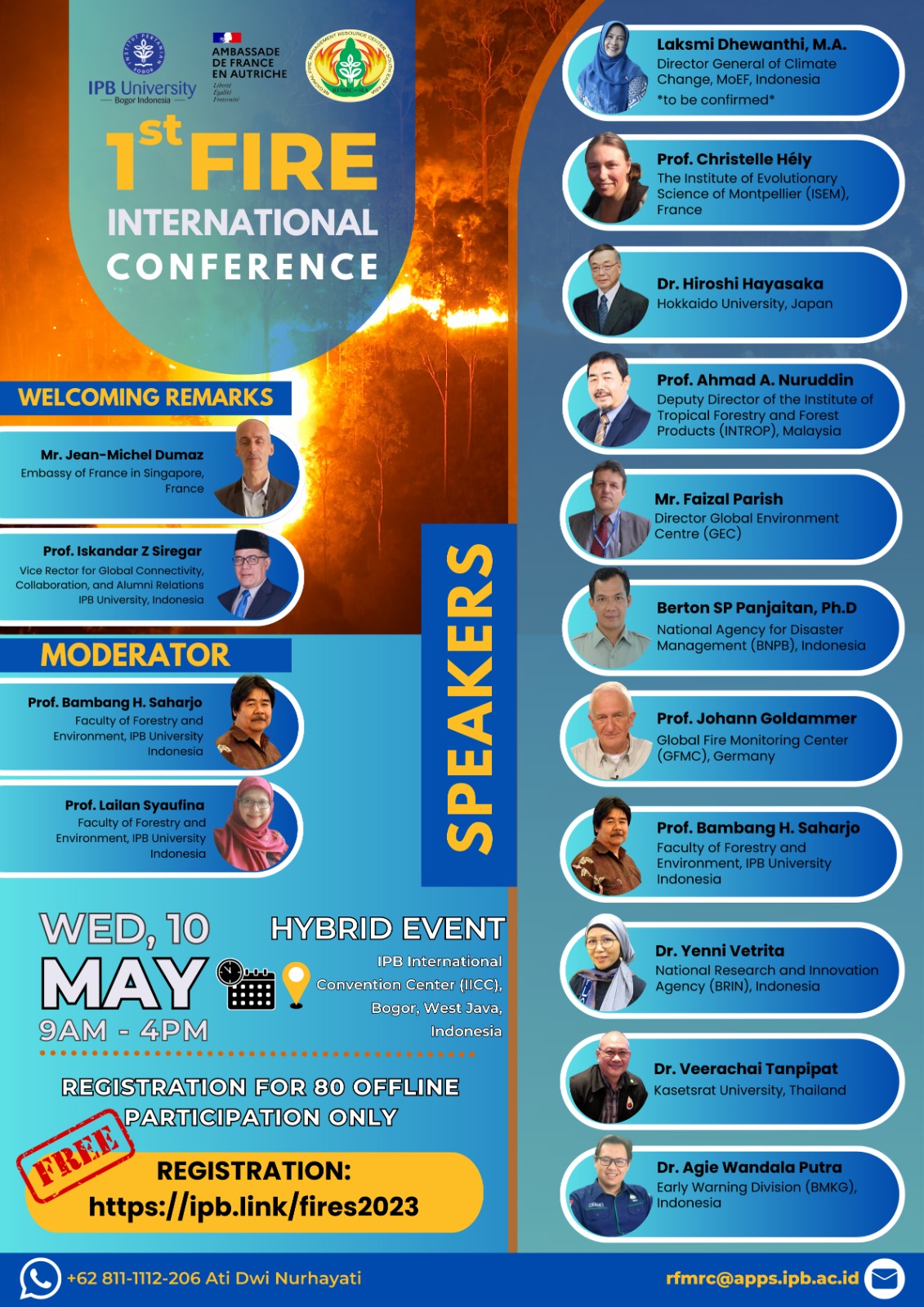 📣 1st Fire International Conference 📣