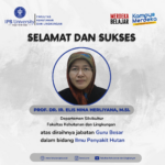 Selamat dan Sukses Prof. Dr. Ir. Elis Nina Herliyana, M.Si.