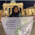 Wakili Indonesia, Aisy Kadarisman Suarakan Konservasi Hutan di Jerman