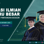 Orasi Ilmiah Guru Besar IPB | Sabtu, 21 Oktober 2023