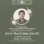 Turut Berbelasungkawa Atas Wafatnya Prof. Dr. Effendi Tri Bahtiar, S.Hut, M.Si.