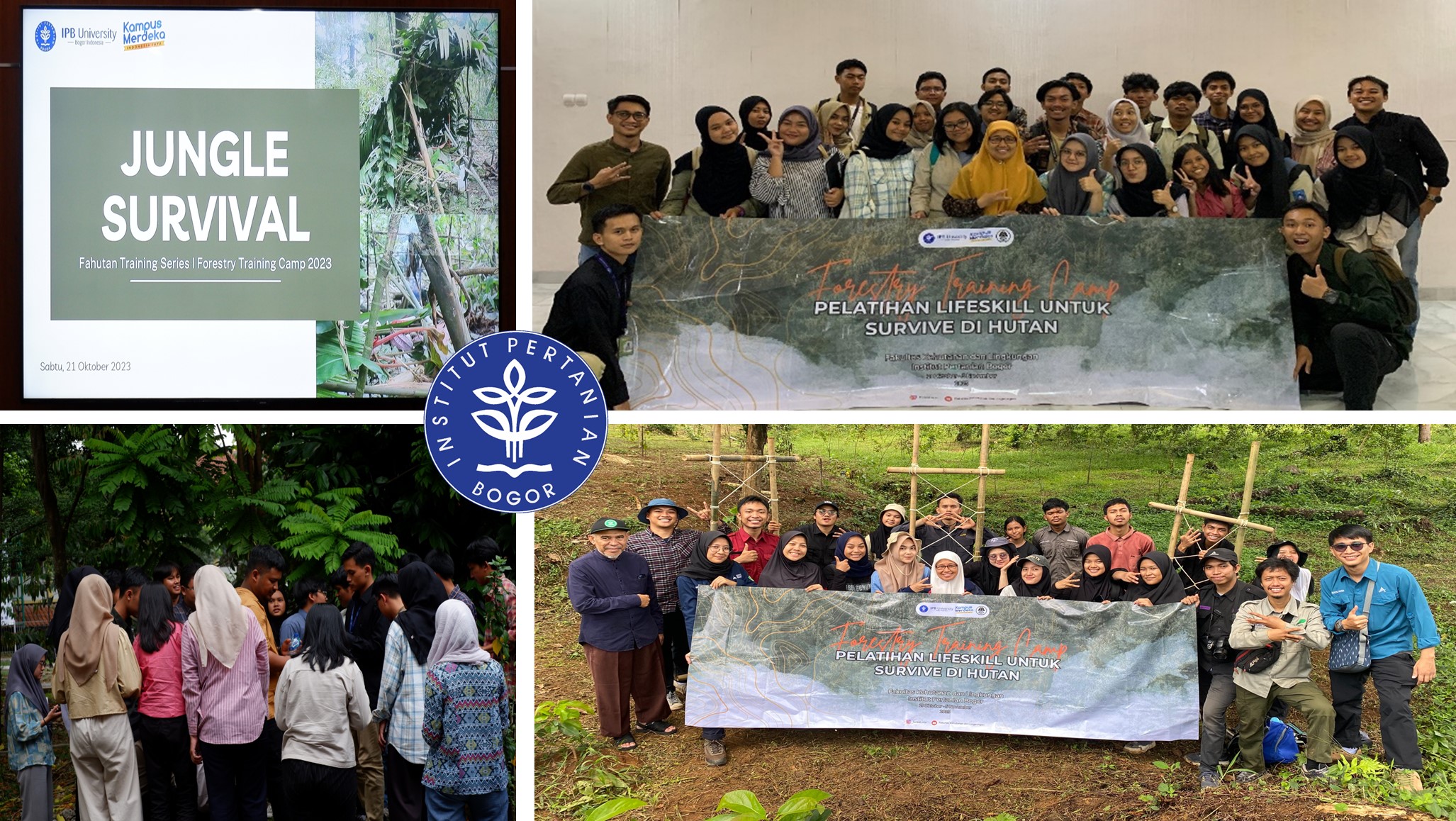 <strong>FAHUTAN IPB KEMBALI MENYELENGGARAKAN PELATIHAN <em>LIFESKILL </em>TENTANG <em>‘JUNGLE SURVIVAL’</em></strong>