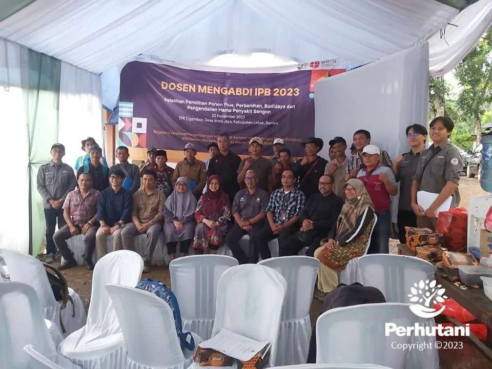 Perhutani Hadiri Kegiatan Dosen Mengabdi IPB Di Lebak Banten