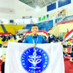 Selamat Ridho Rio Handoko Juara 2 Kyorugi Senior Prestasi Male U-80 Kg pada kejuaraan Taekwondo Indonesia Student Sport Championship 2 Piala Kemenpora RI Tahun 2024