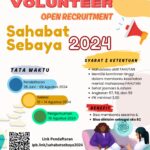 Volunteer Open Recruitment Sahabat Sebaya 2024