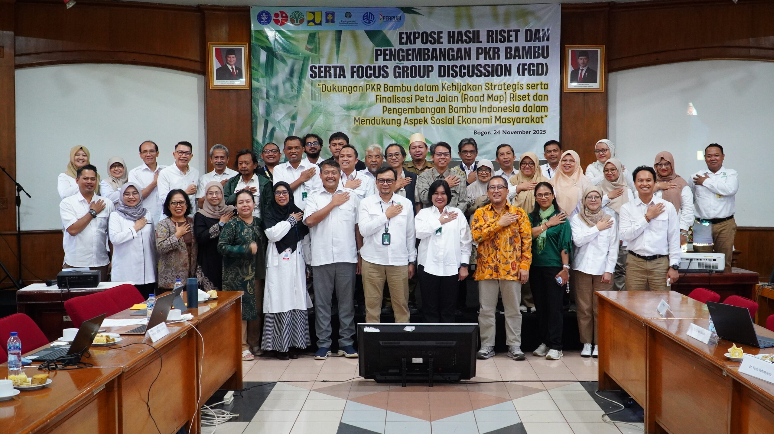 FGD PKR Biomassa dan Bioproduk Bambu Indonesia (B3I)