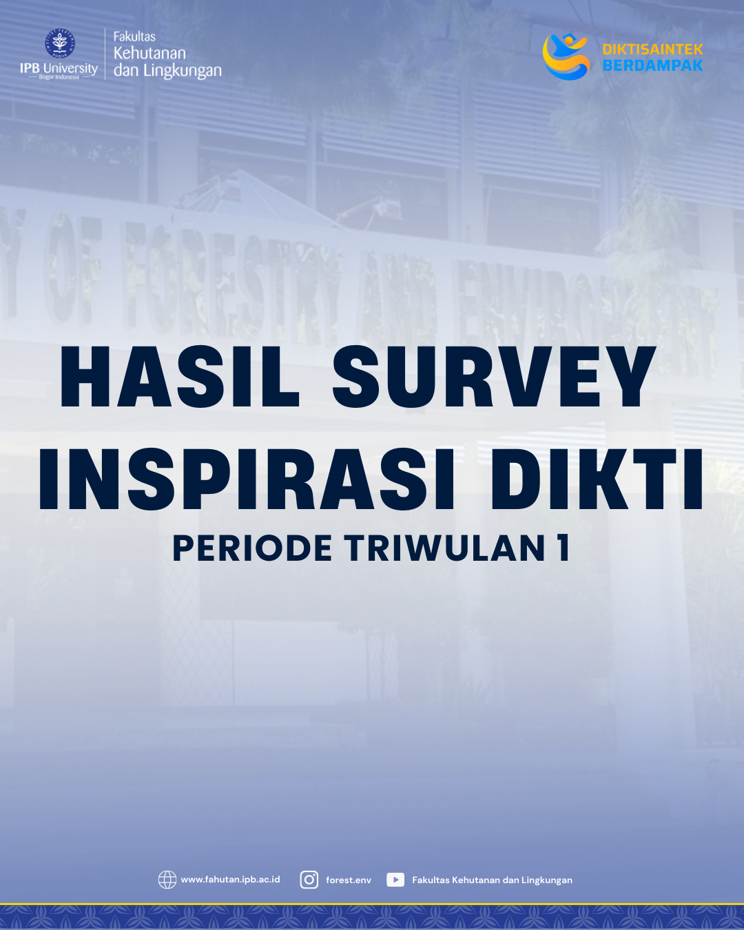 Survei Insipirasi Dikti Periode Triwulan I Tahun 2026