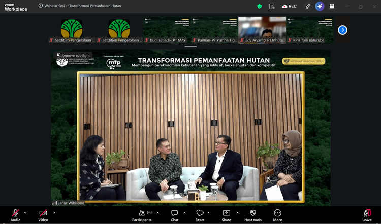 Kementerian Kehutanan Gelar Konsultasi Publik Guna Membangun Perekonomian Kehutanan yang Inklusif, Berkelanjutan, dan Kompetitif
