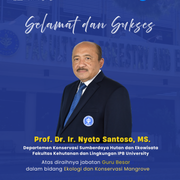 𝗦𝗲𝗹𝗮𝗺𝗮𝘁 𝗱𝗮𝗻 𝗦𝘂𝗸𝘀𝗲𝘀 Prof. Dr. Ir. Nyoto Santoso, MS.