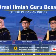 Orasi Ilmiah Guru Besar IPB | 22 Agustus 2026
